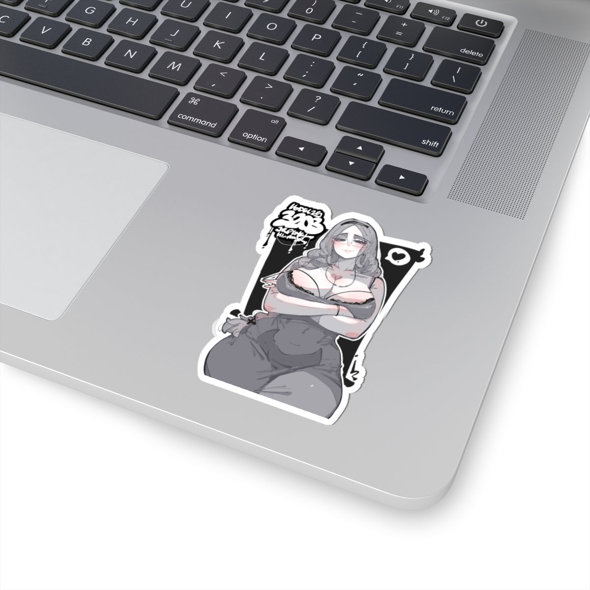 3203 - 黑 / black v1 Stickers