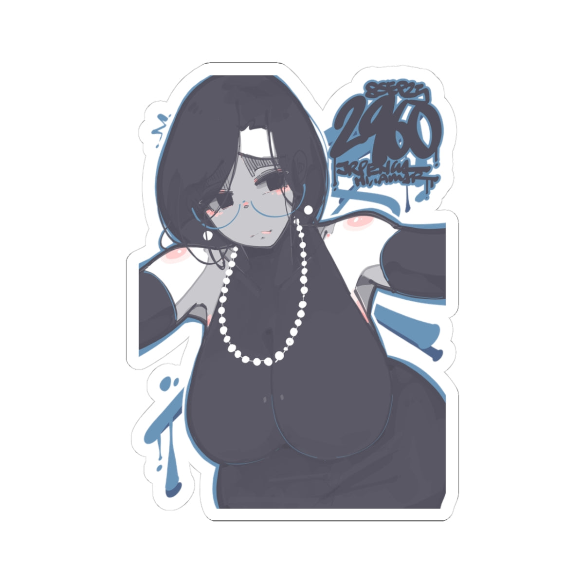 2960 - 蓝 / blue Stickers