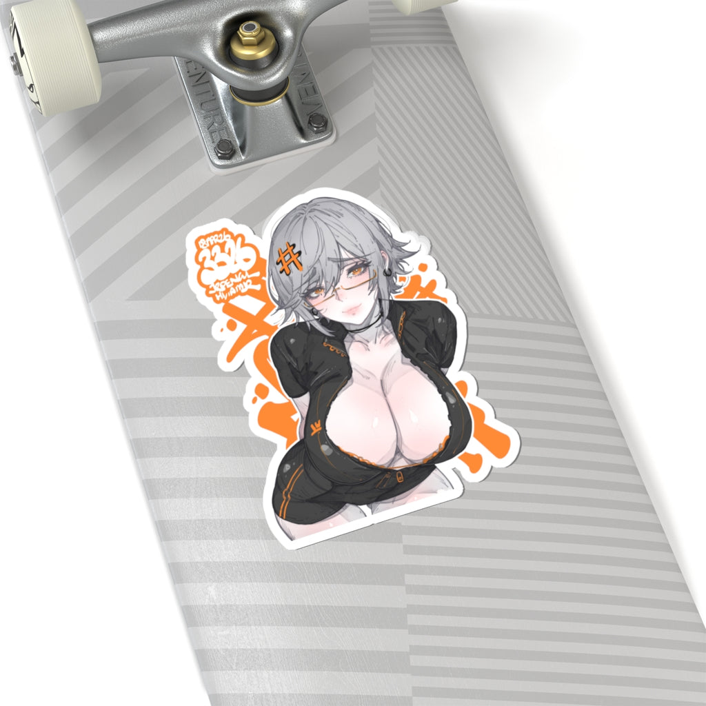3326 - 橙/ orange v1 Stickers
