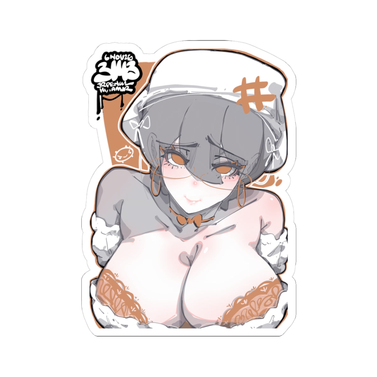 3143 - 褐 / brown Stickers