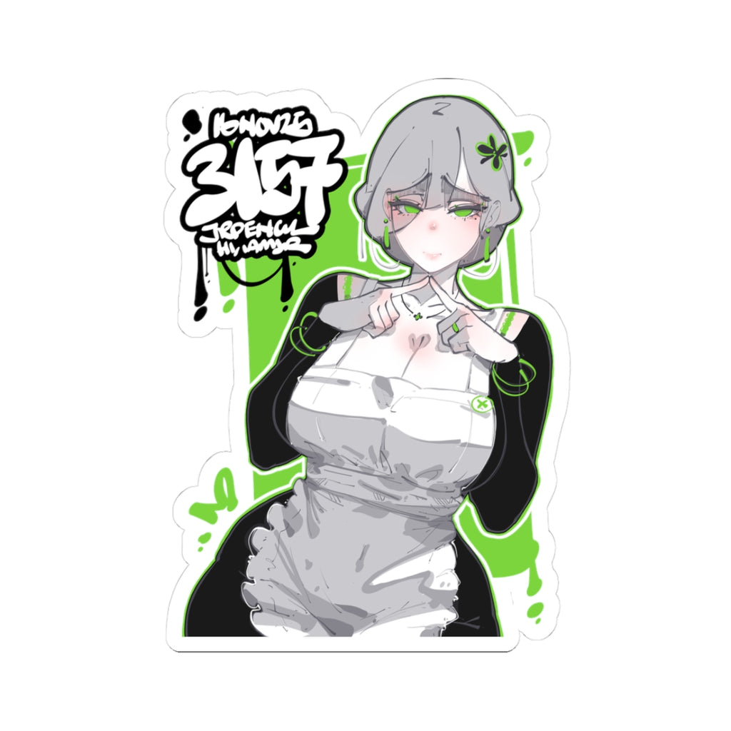 3157 - 绿 / green v1 Stickers