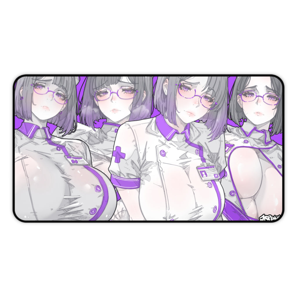 3410 - 紫壁纸 / Purple Wallpaper v1 Desk Mat