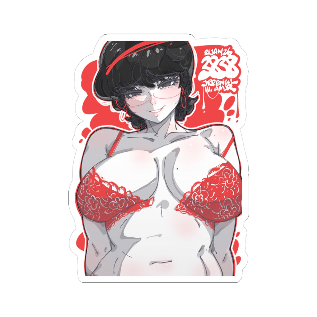 3238 - 红 / red v2 Stickers