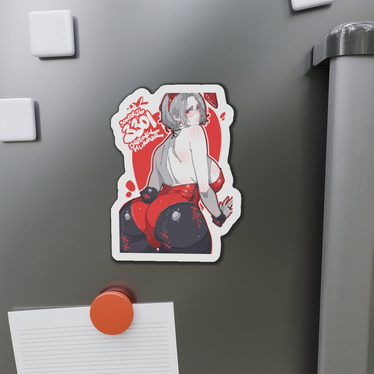 3301 - 红 / red v1 Magnets
