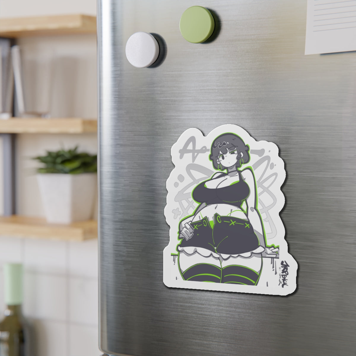 2907 - 绿 / green Magnets