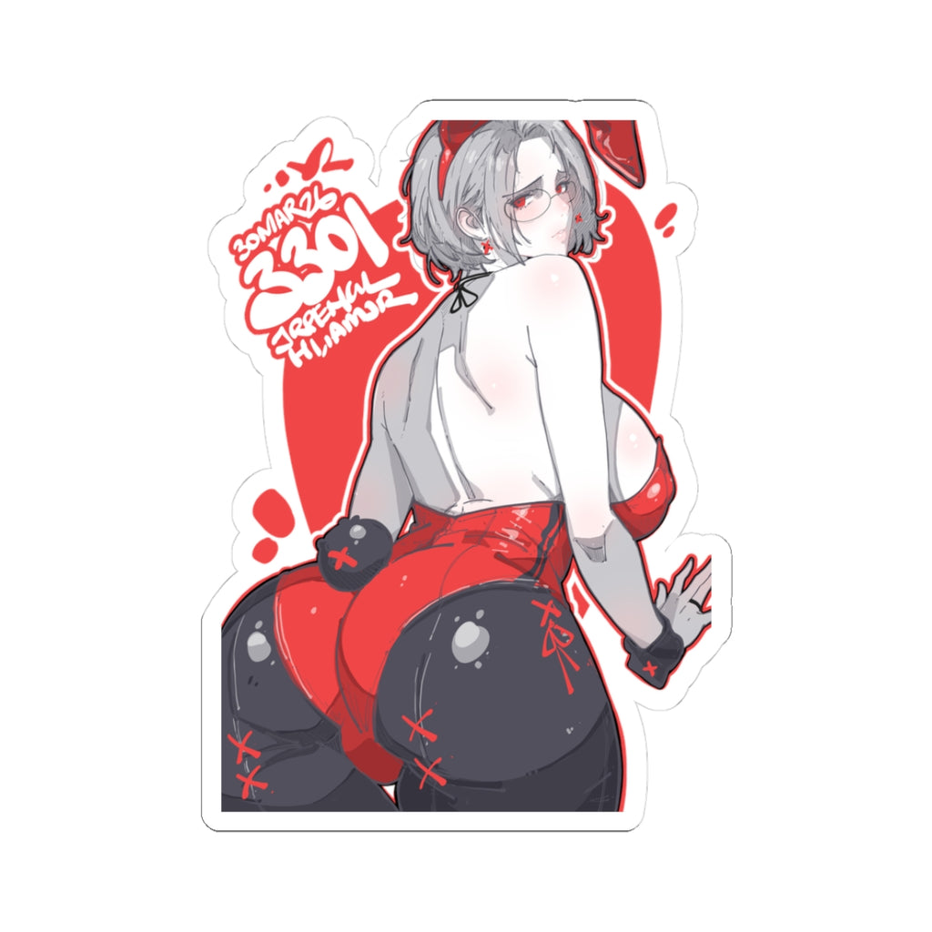 3301 - 红 / red v1 Stickers