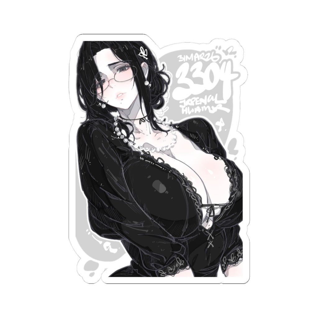 3304 - 黑 / black v1 Stickers