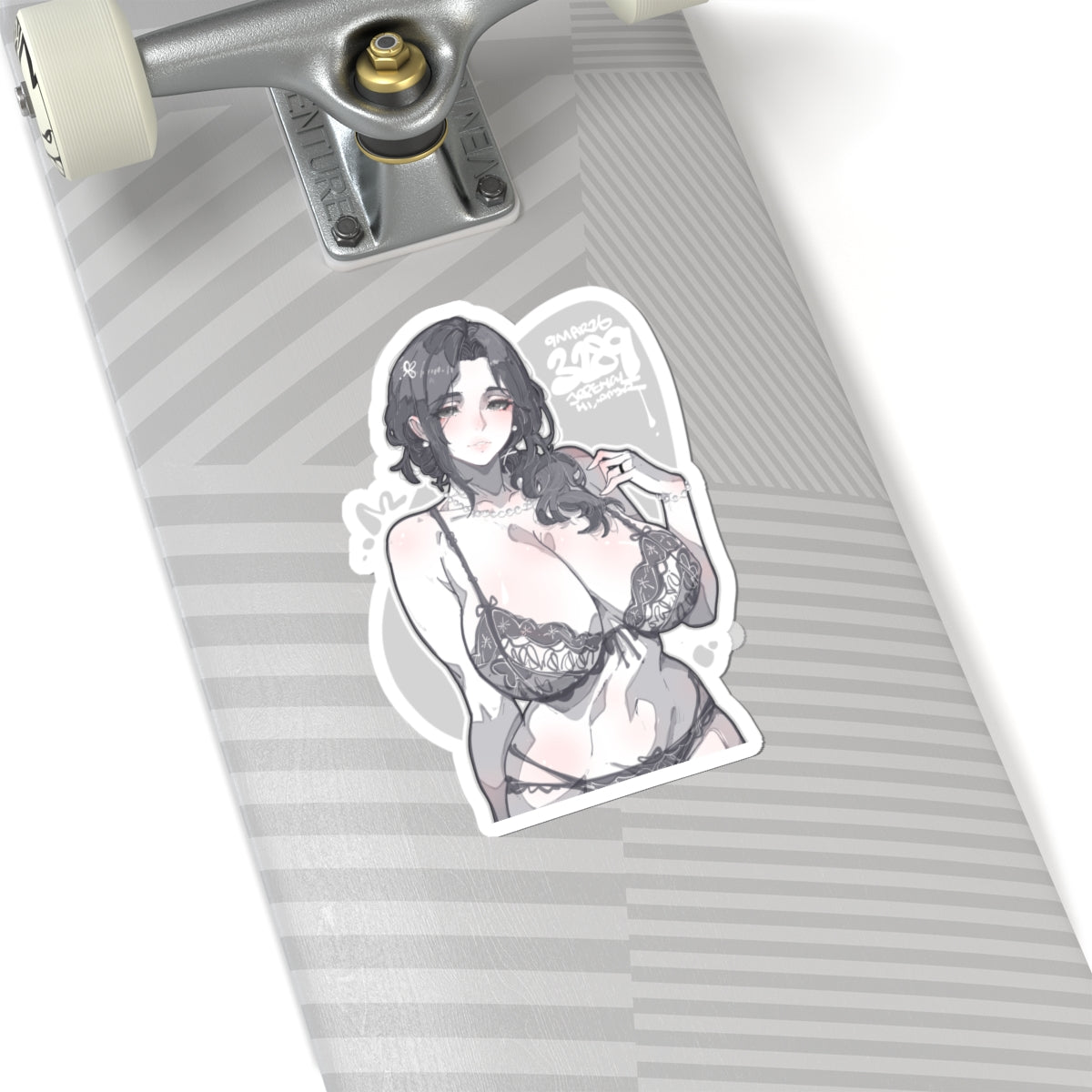 3289 - 灰 / grey v2 Stickers