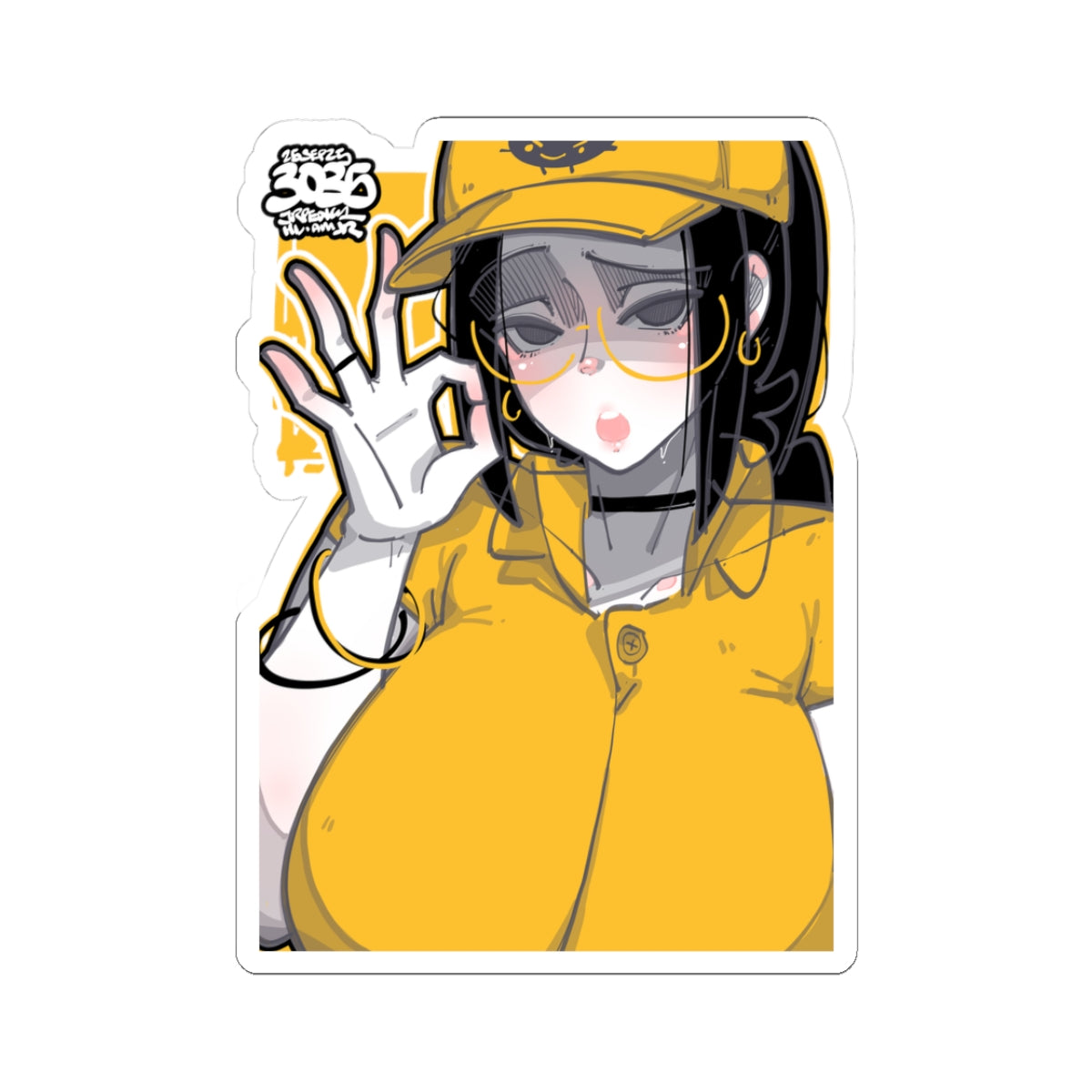 3035 - 黄 / yellow Stickers