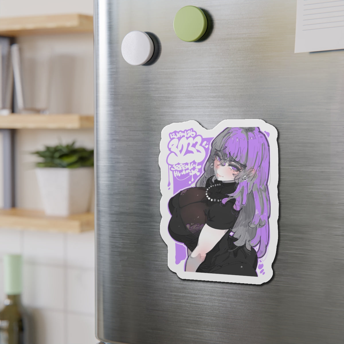 3233 - 紫 / purple v1 Magnets