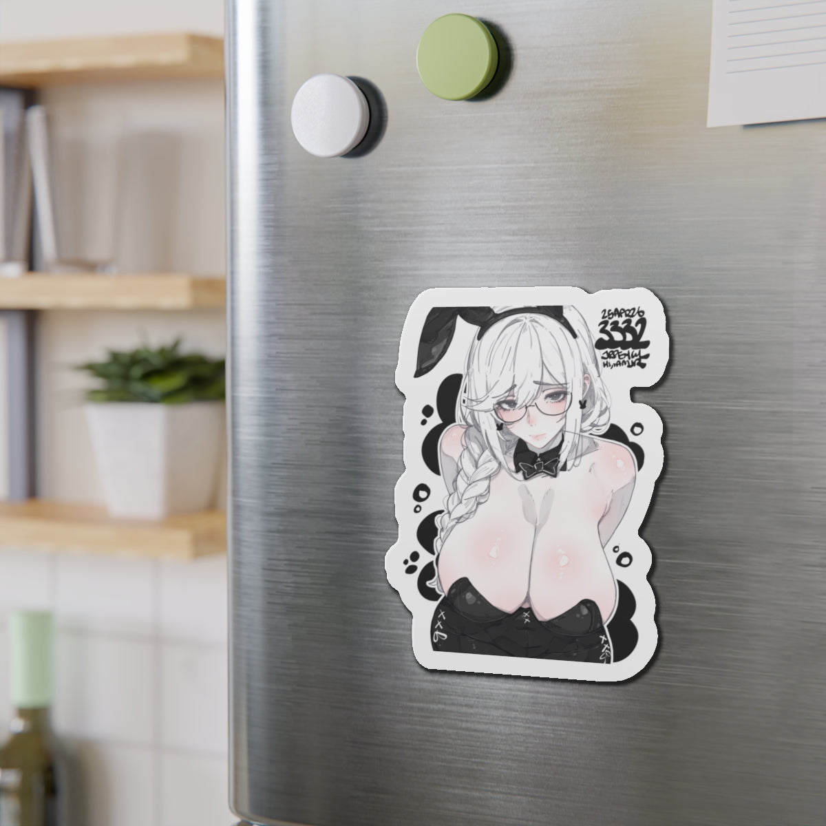 3332 - 黑 / black v1 Magnets