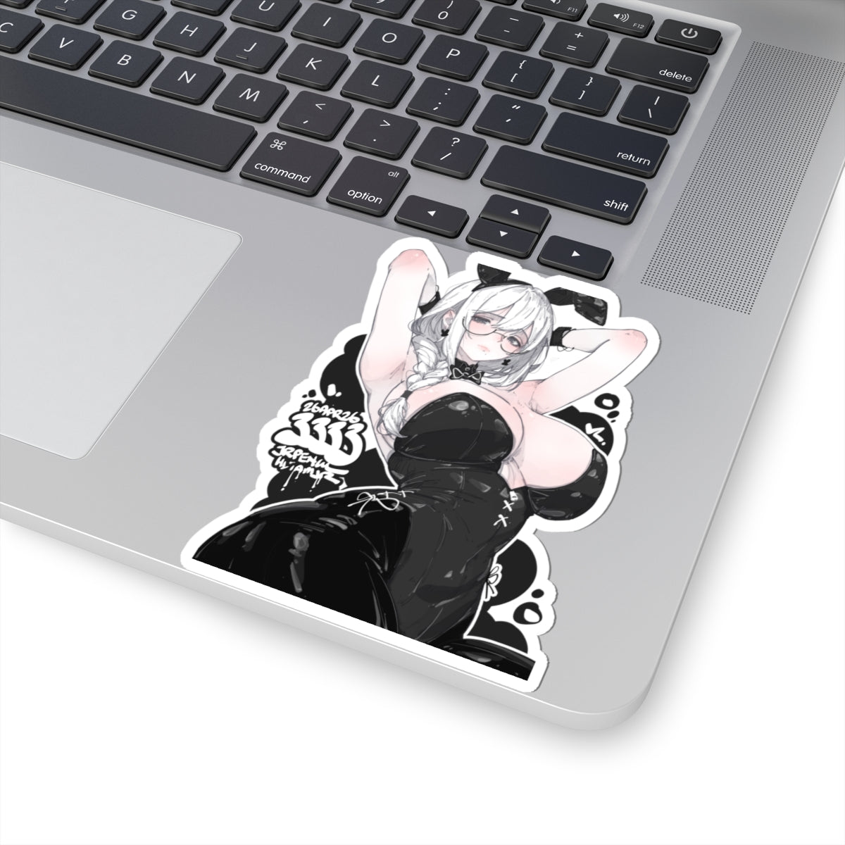 3333 - 黑 / black v1 Stickers