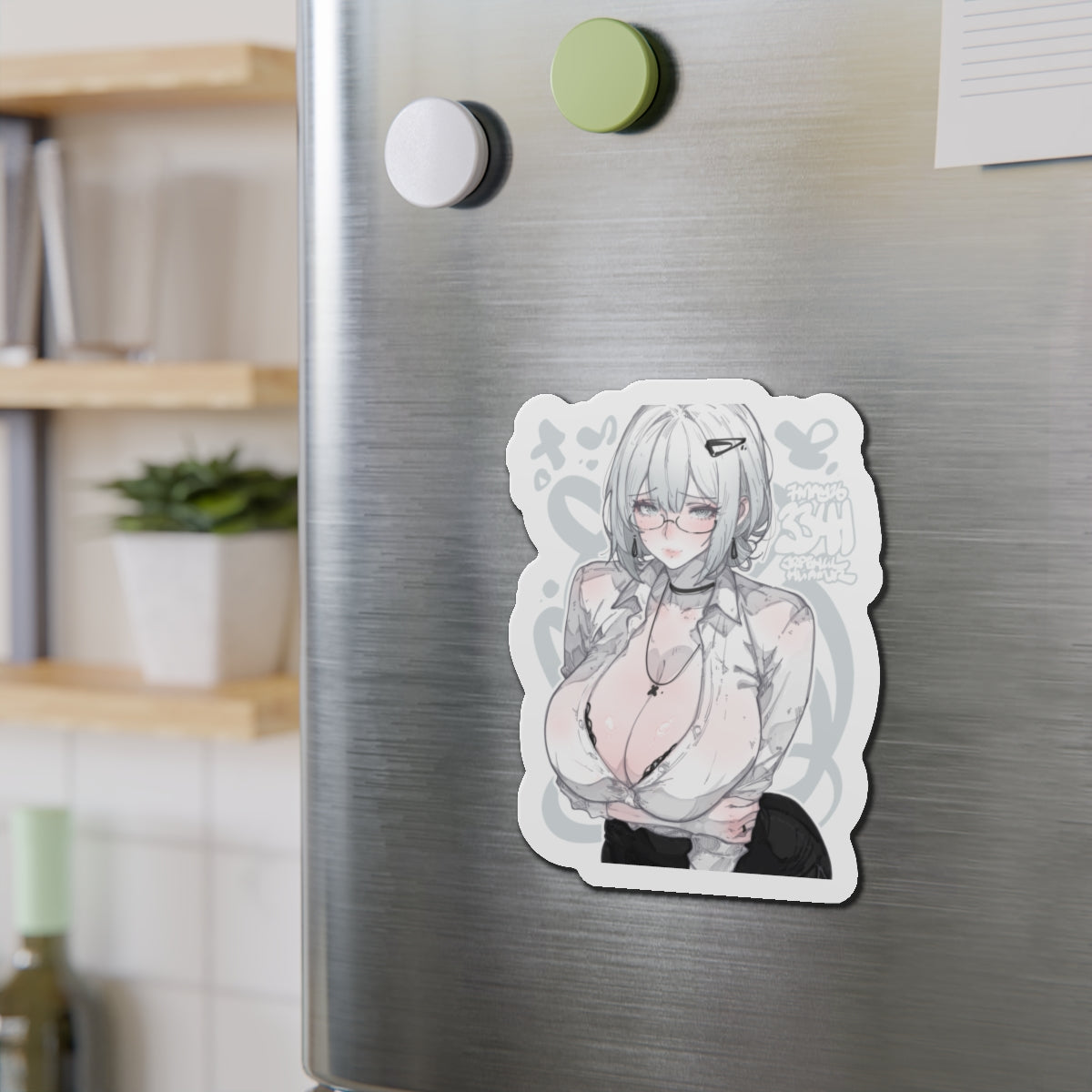 3341 - 灰/ grey v1 Magnets