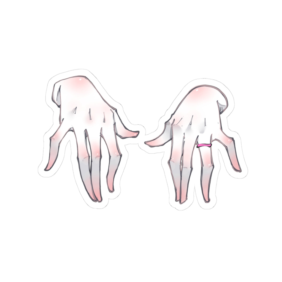 3183 - 手 / hands v2 Stickers