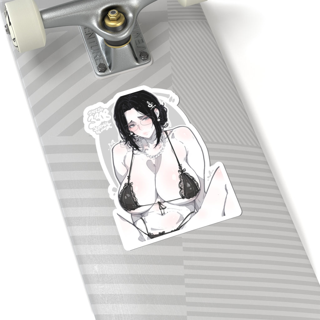 3308 - 黑 / black v2 Stickers