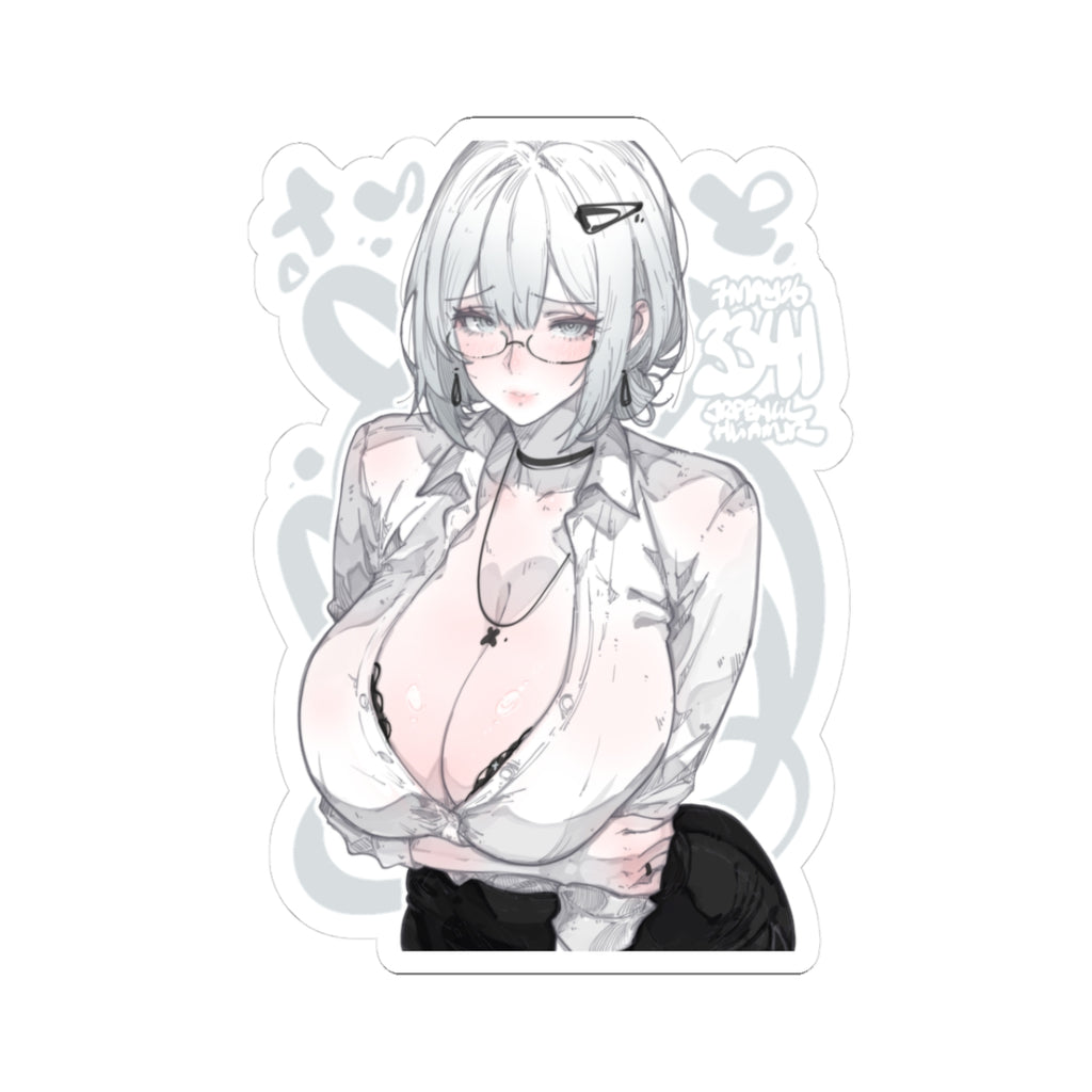 3341 - 灰/ grey v1 Stickers