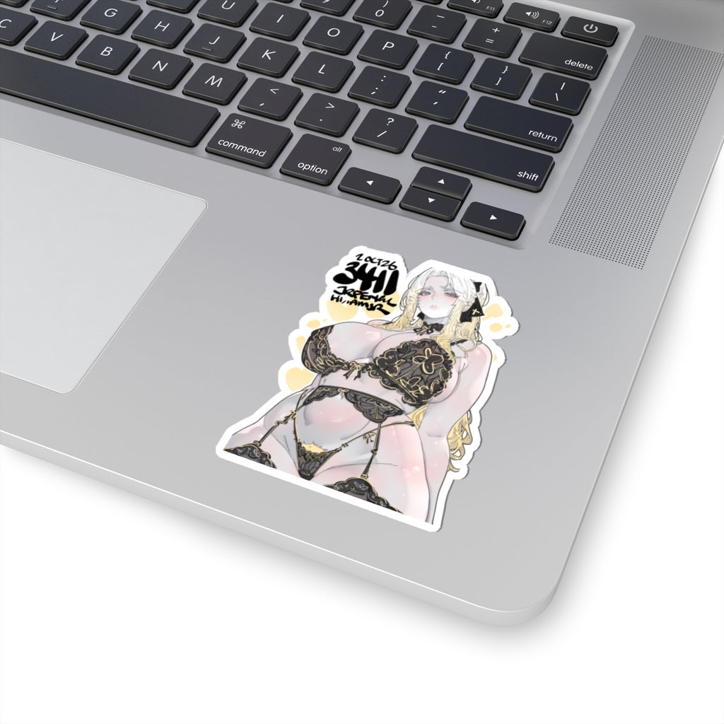 3411 - 黄 / Yellow v2 Stickers