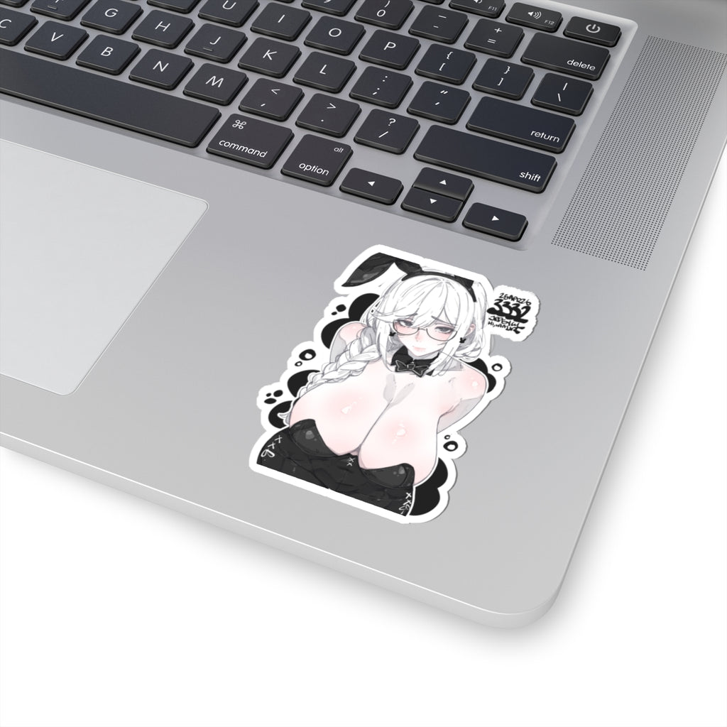 3332 - 黑 / black v1 Stickers