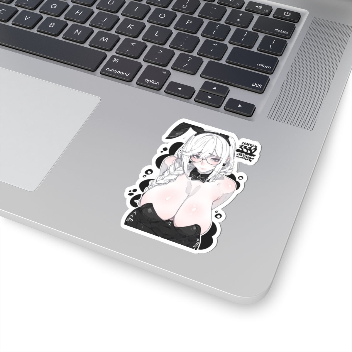 3332 - 黑 / black v1 Stickers