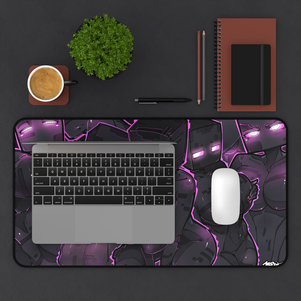3061 - 紫壁纸 / purple wallpaper Desk Mat