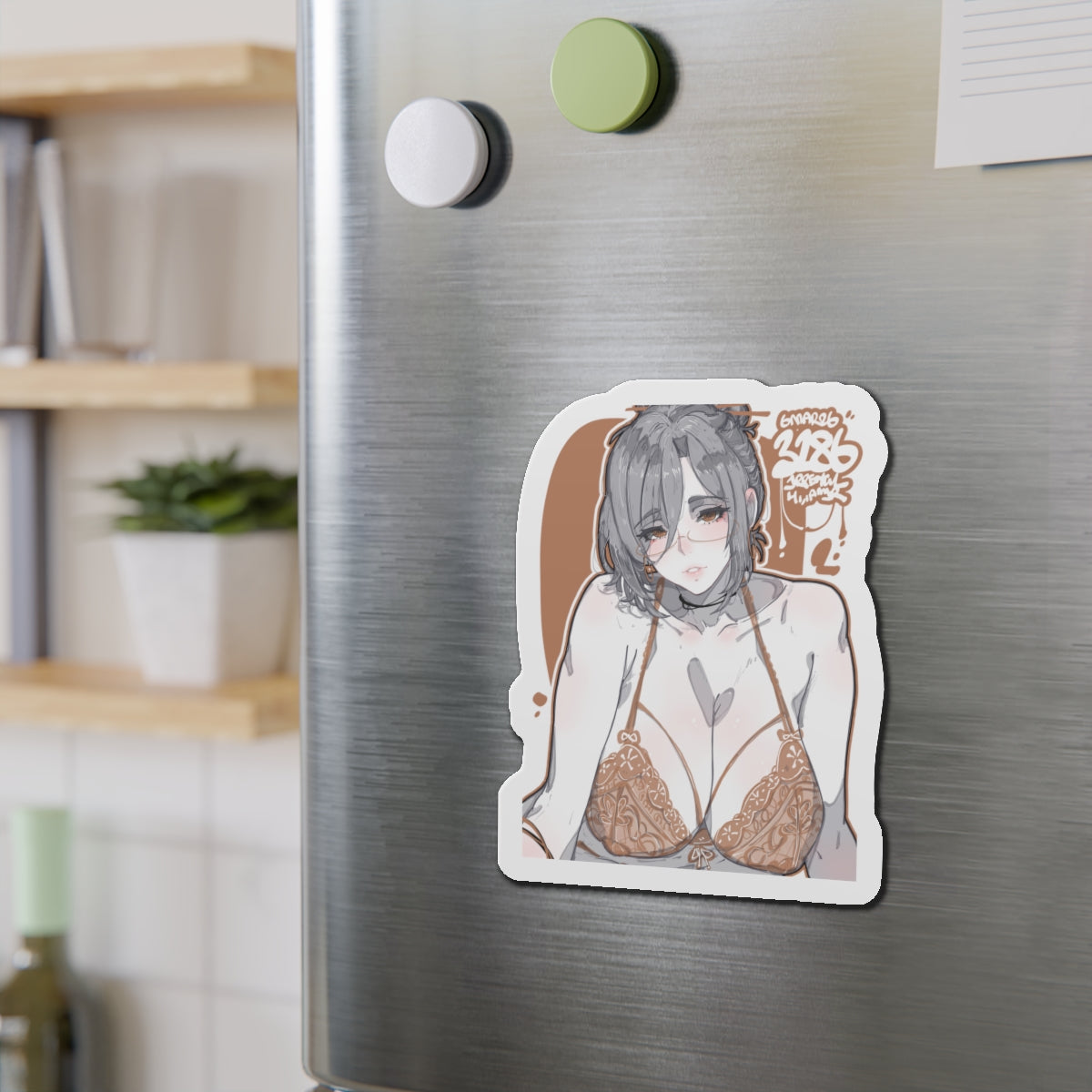 3286 - 褐 / brown v2 Magnets
