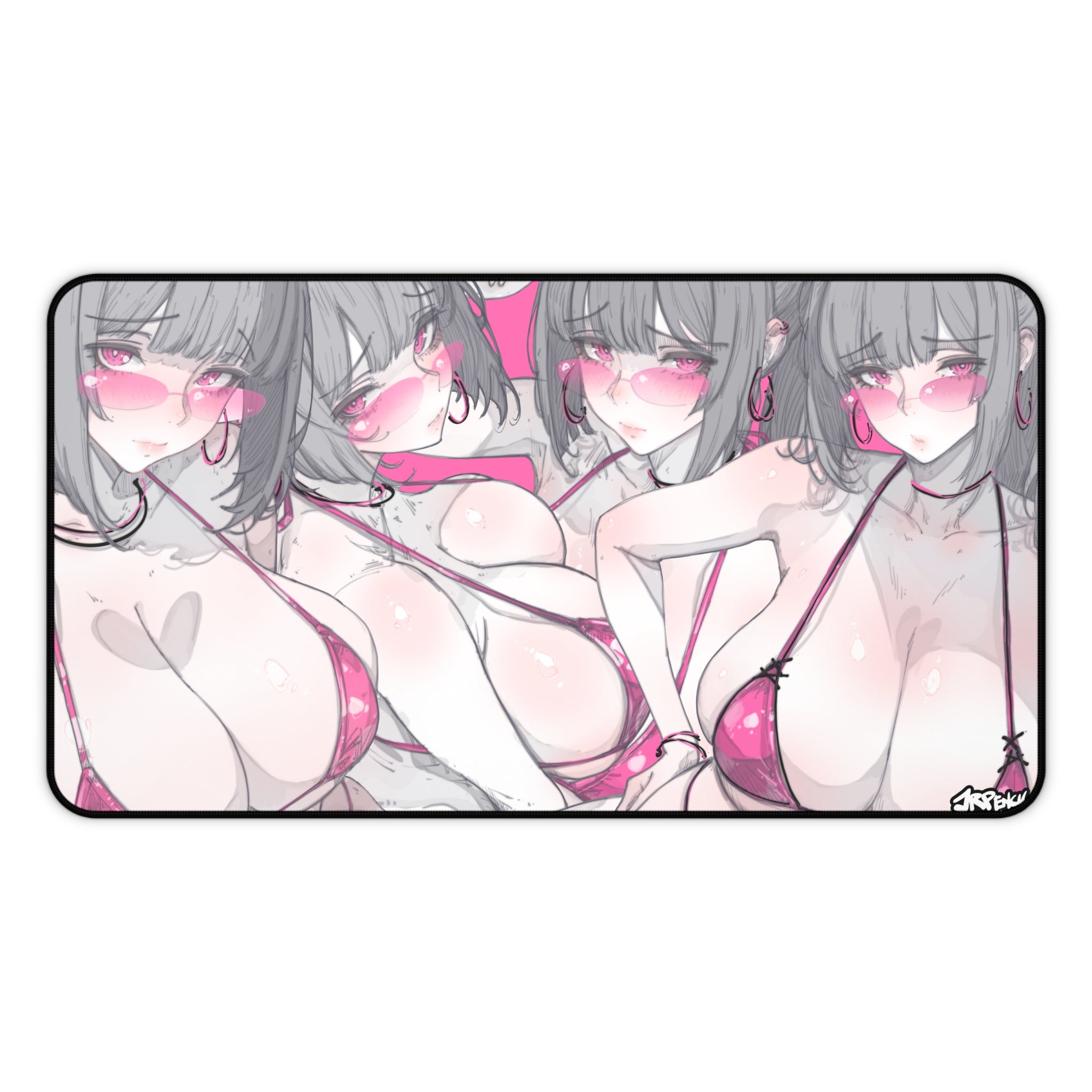 3340 - 粉壁纸 / pink wallpaper v1 Desk Mat