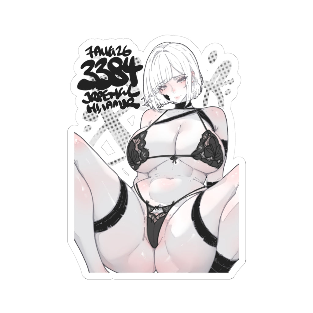 3384 - 黑 / Black v2 Stickers