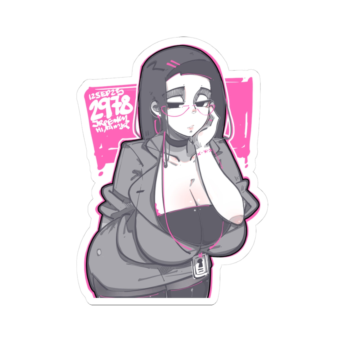 2978 - 粉 / pink Stickers