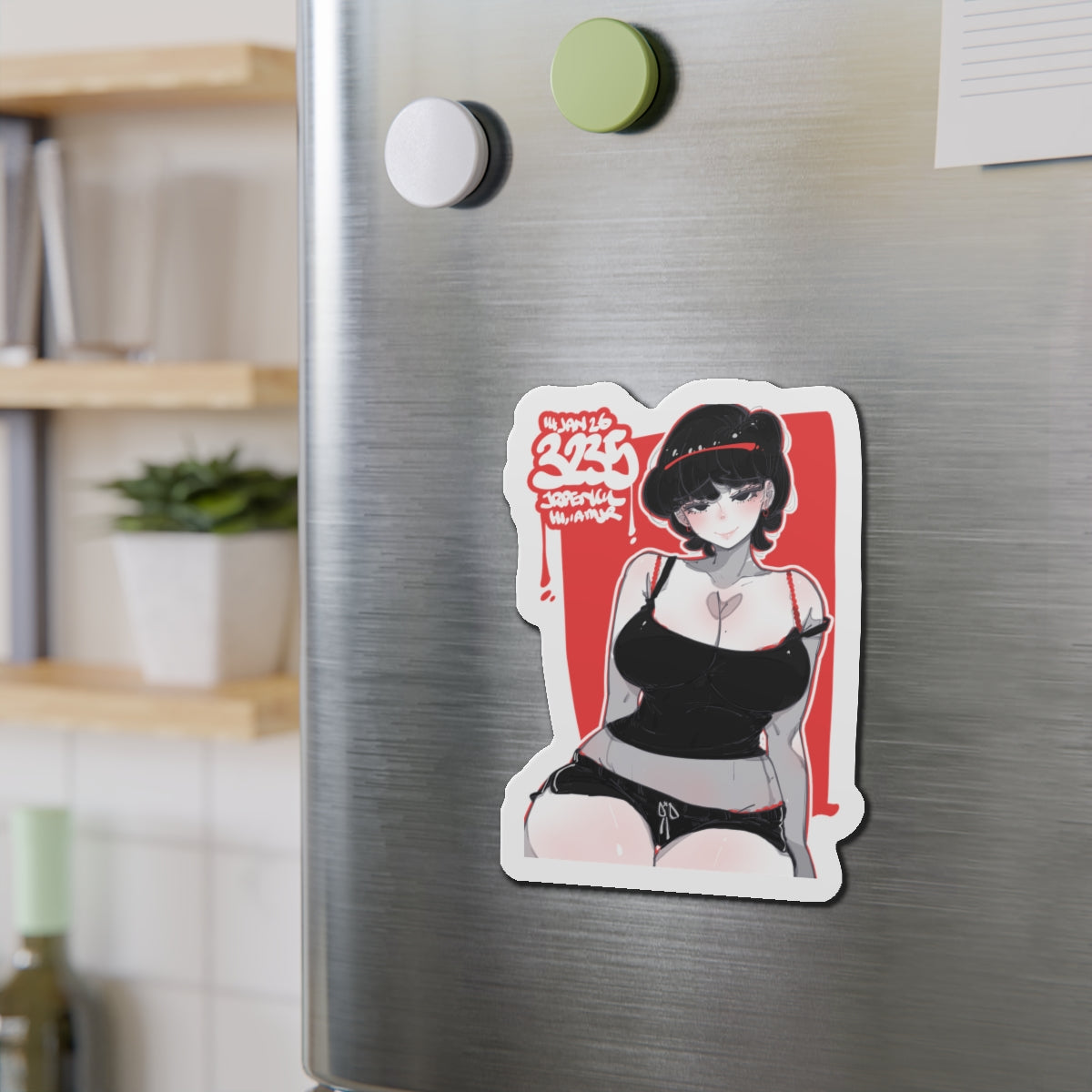 3235 - 红 / red v1 Magnets