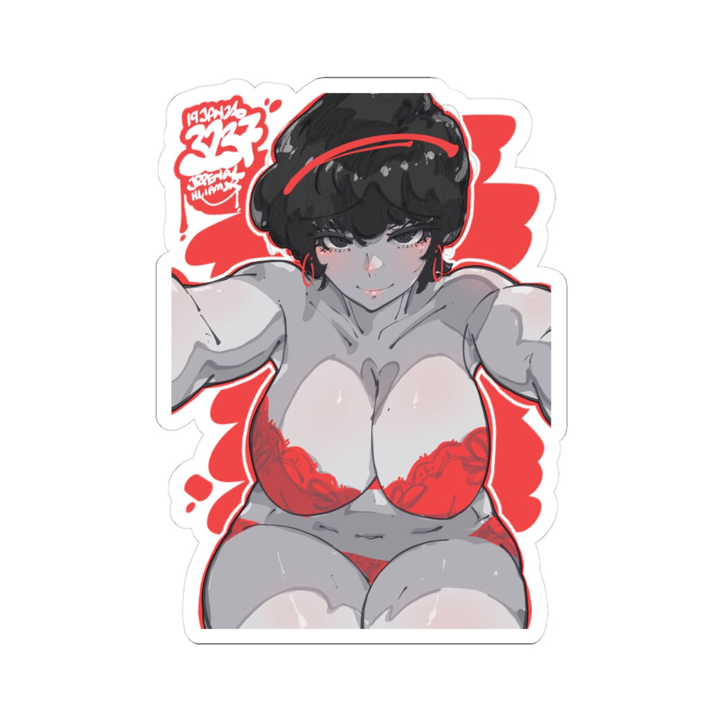 3237 - 红 / red v2 Stickers
