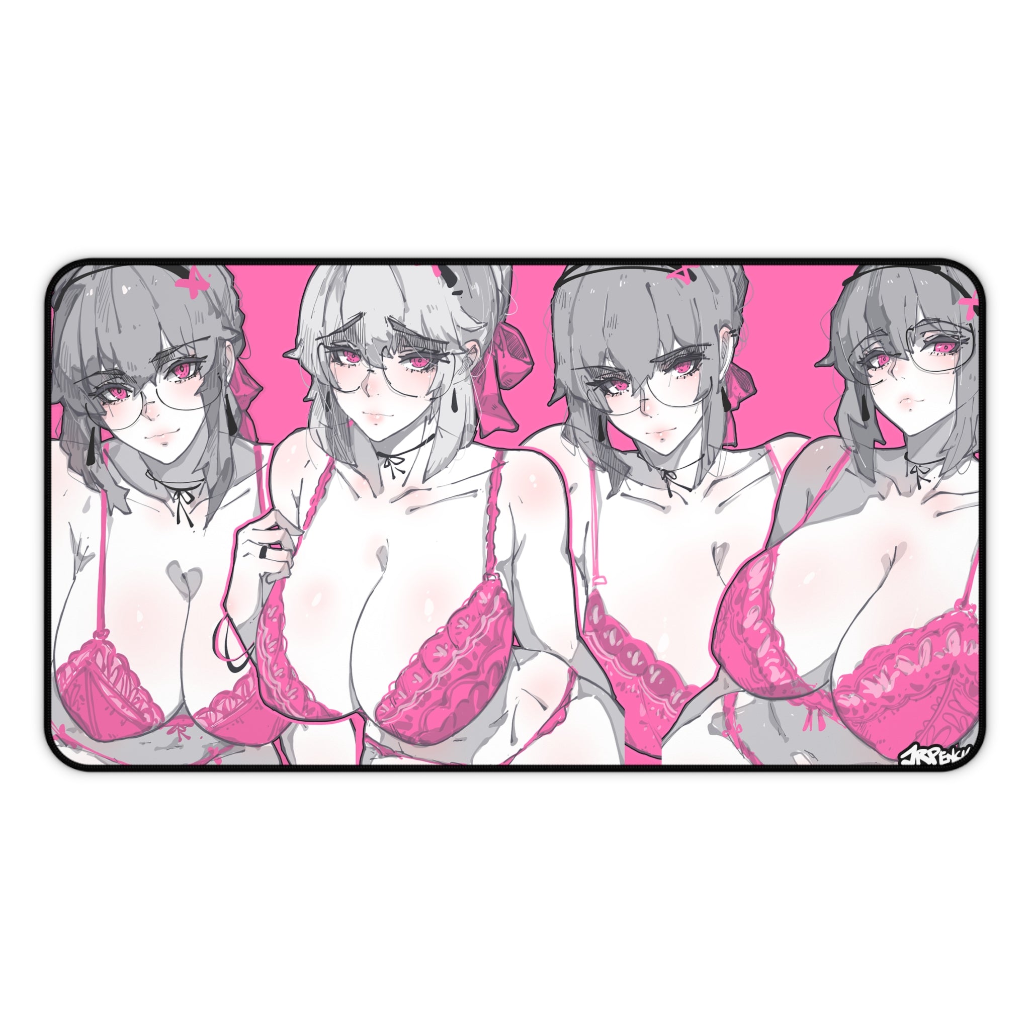 3264 - 粉壁纸 / pink wallpaper v2 Desk Mat