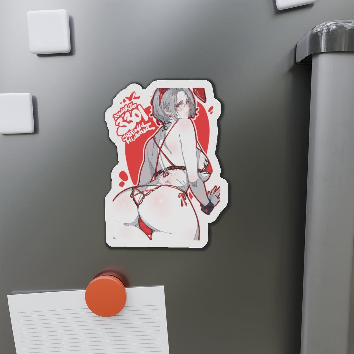 3301 - 红 / red v2 Magnets