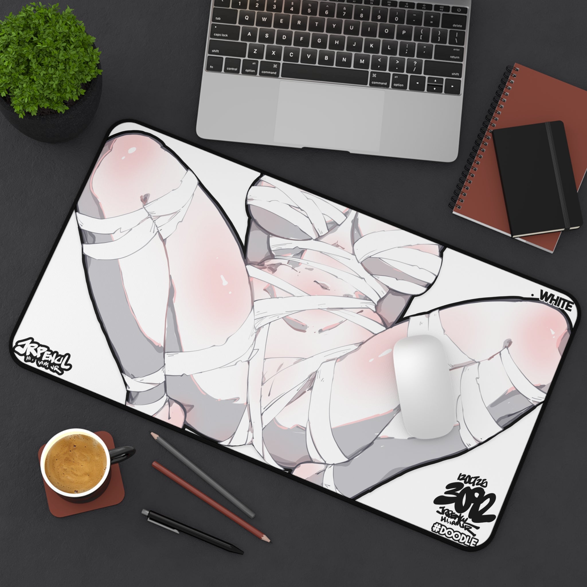 3092 - 白 / white Desk Mat