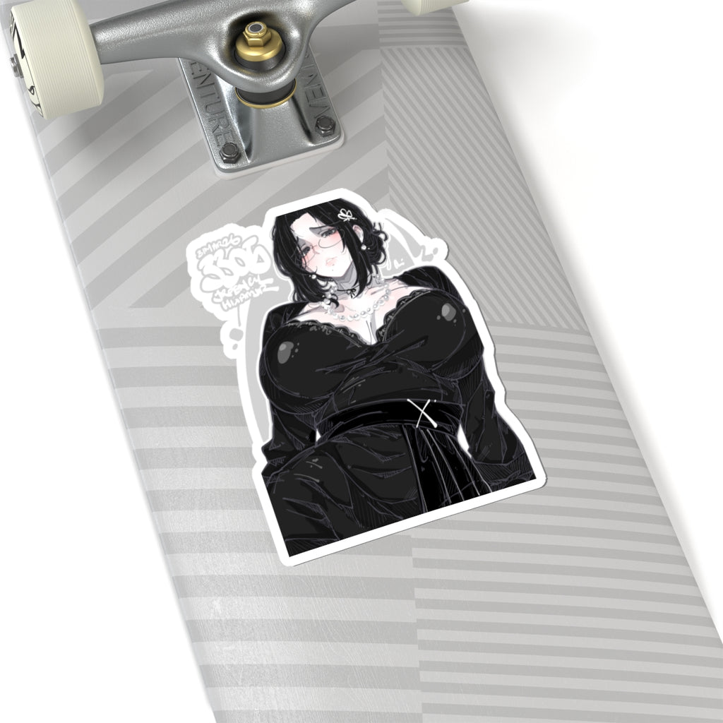 3304 - 黑 / black v1 Stickers