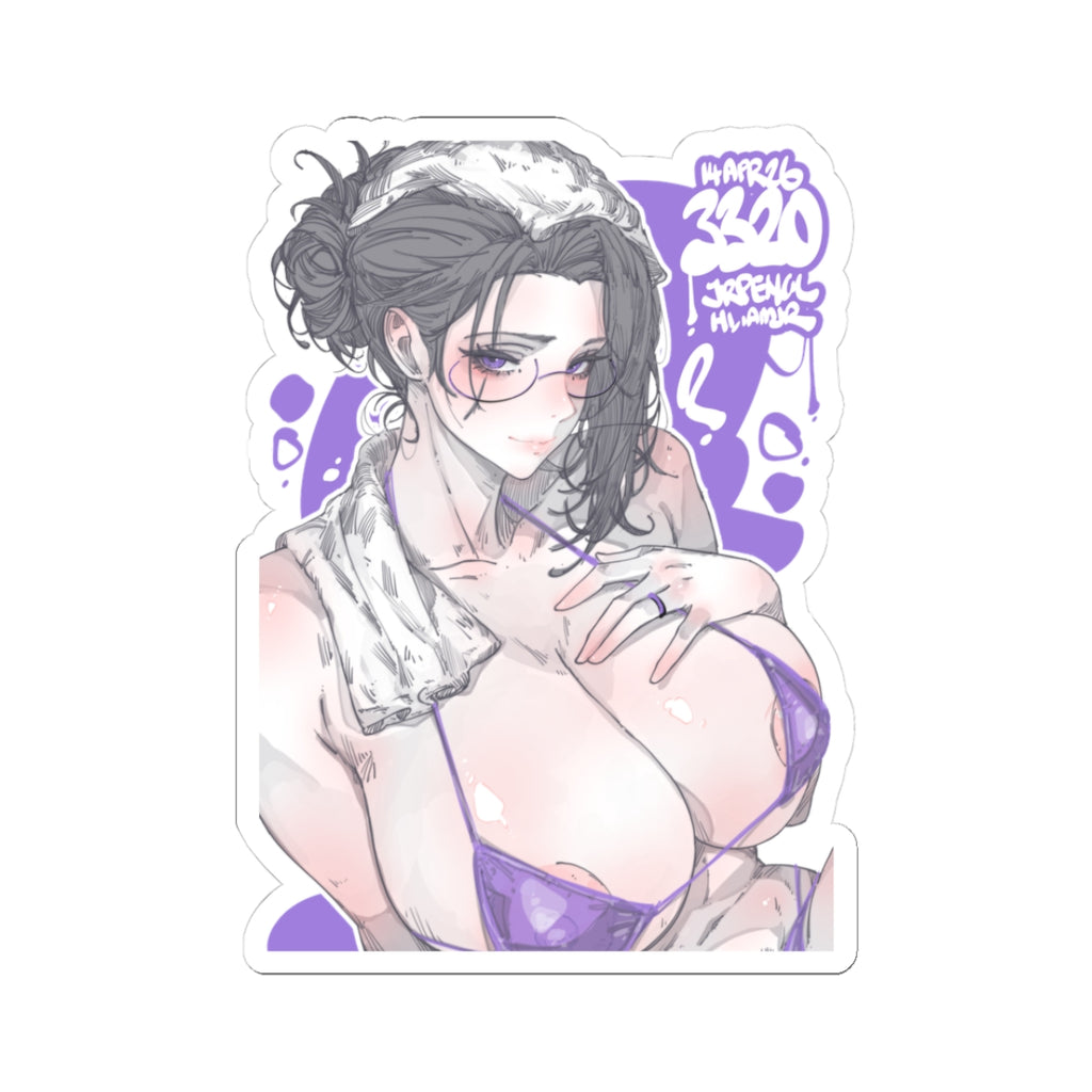 3320 - 紫/ purple v2 Stickers