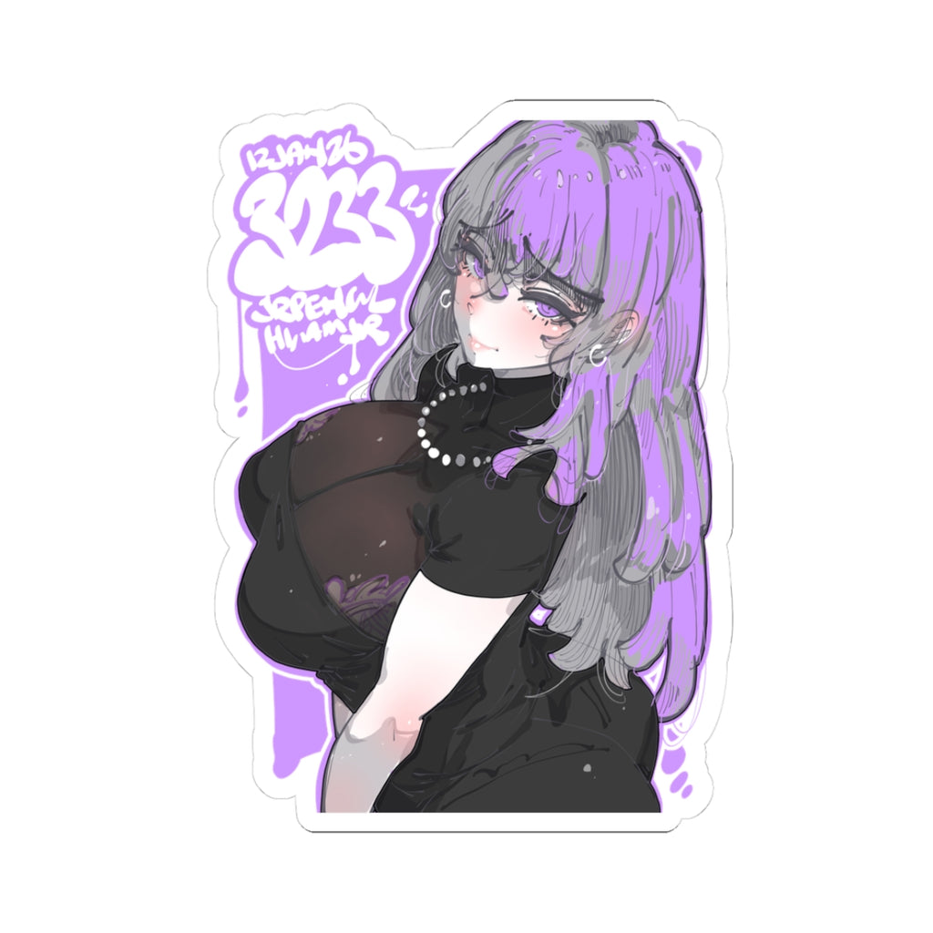 3233 - 紫 / purple v1 Stickers
