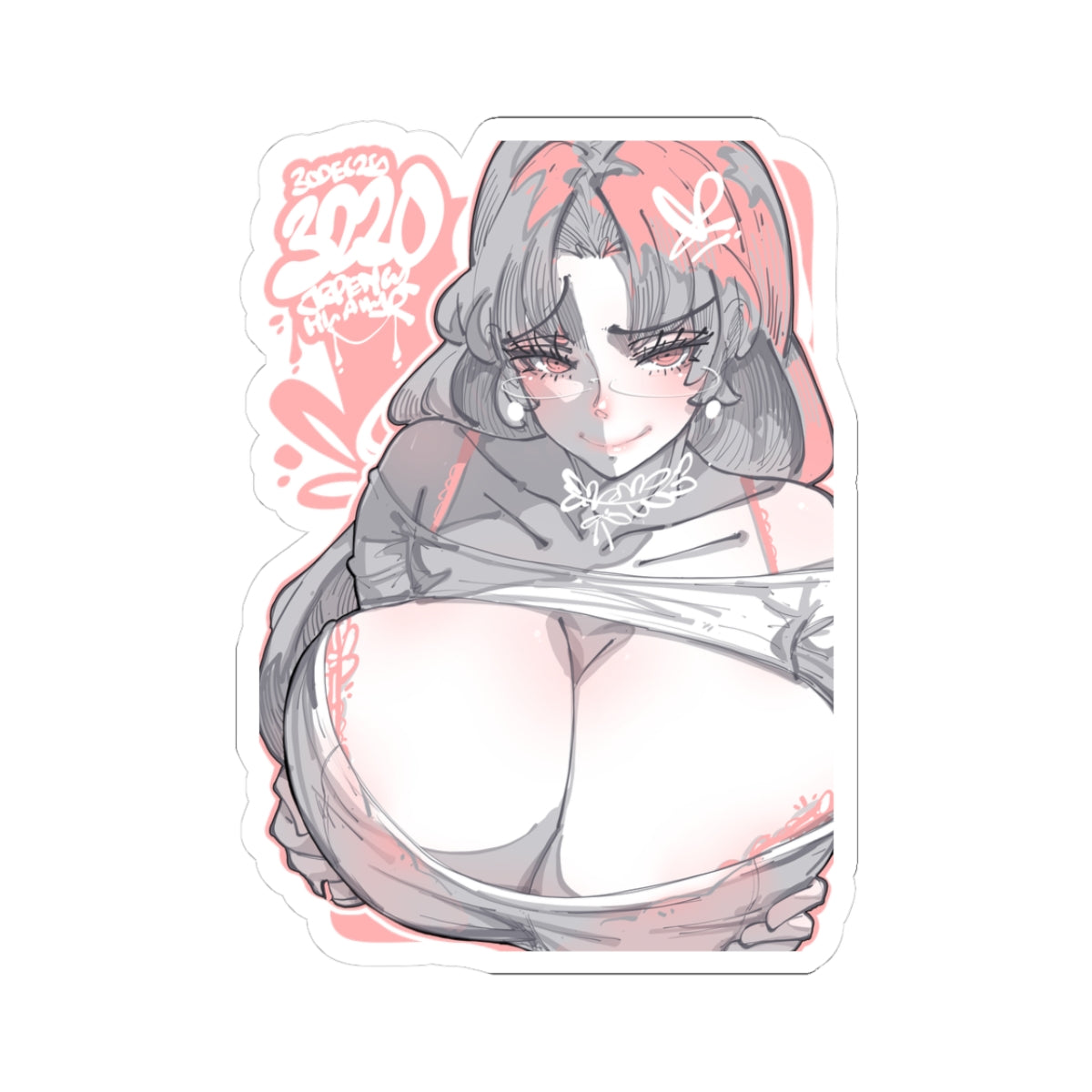 3220 - 粉 / pink v1 Stickers