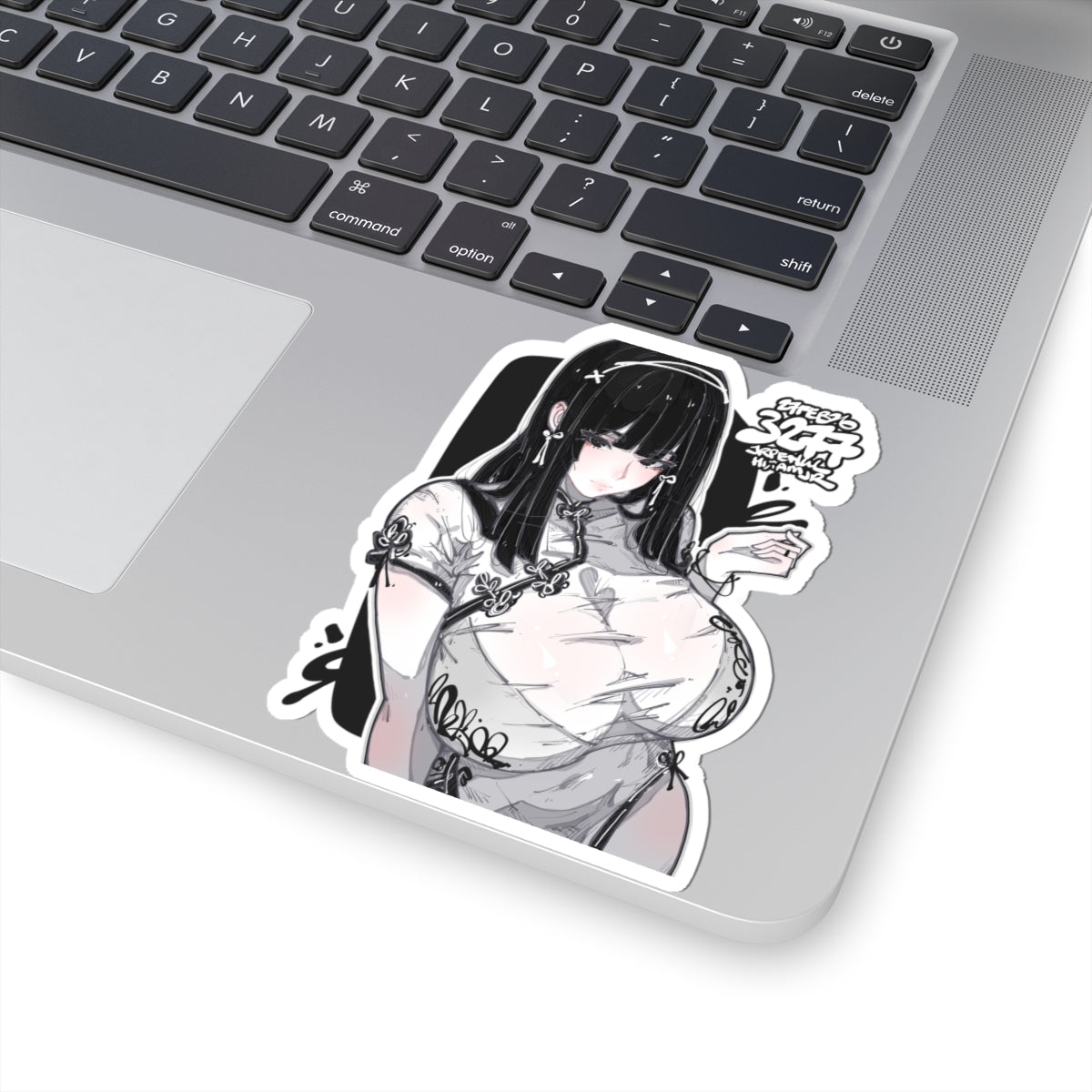 3277 - 黑 / black v1 Stickers