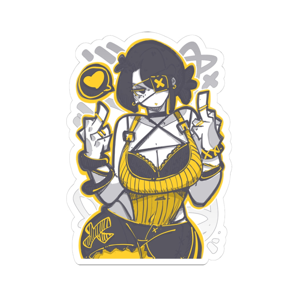 2923 - 黄 / yellow Stickers