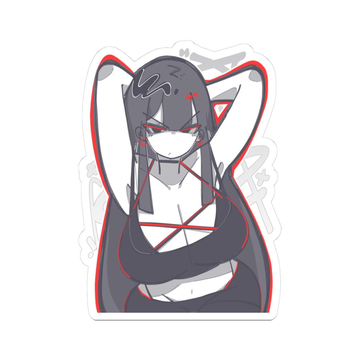 2910 - 红 / red Stickers