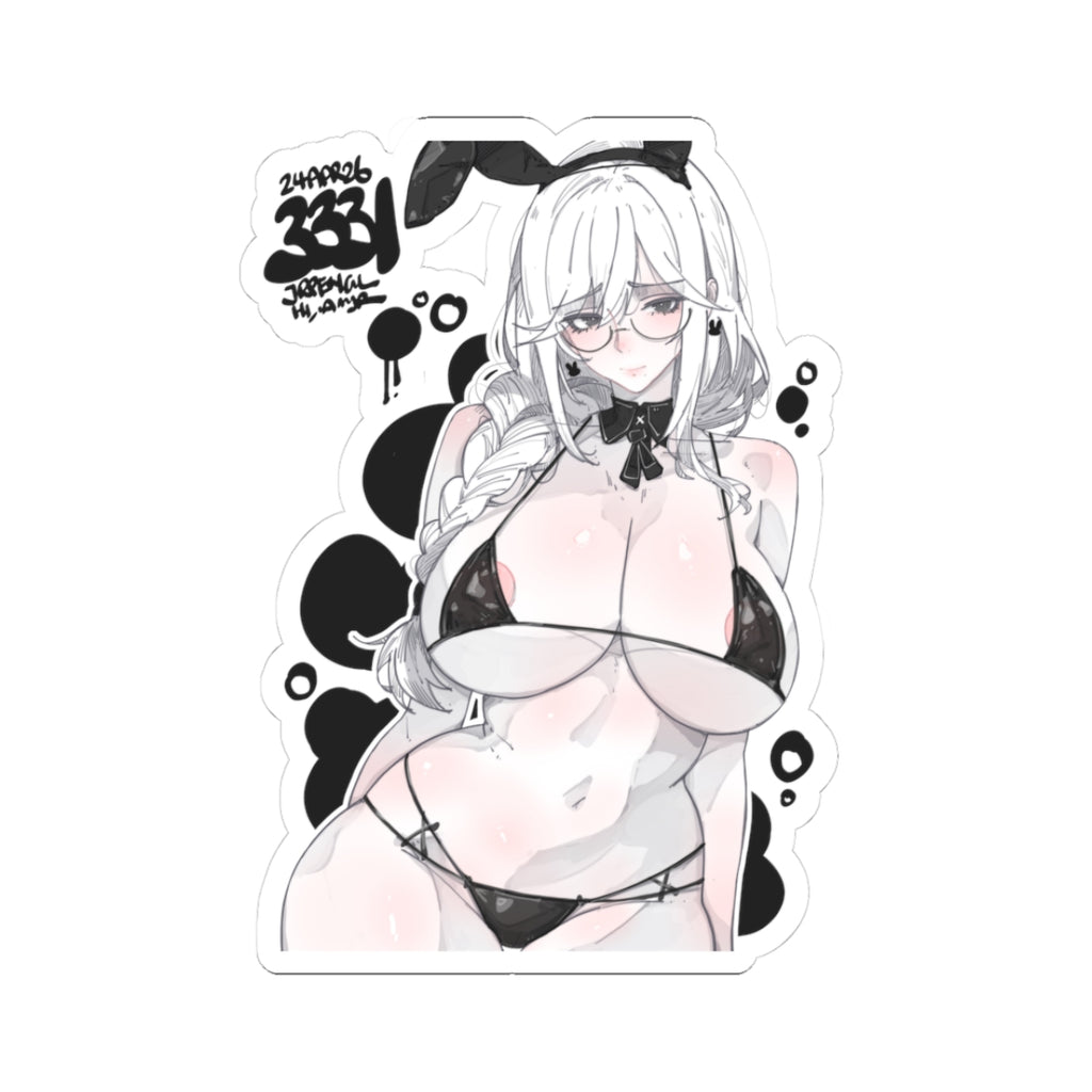 3331 - 黑 / black v2 Stickers