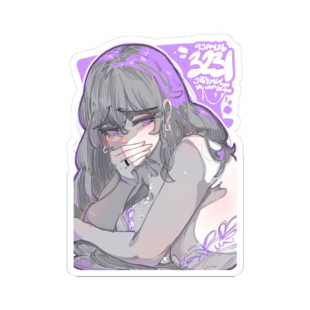 3231 - 紫 / purple v2 Stickers