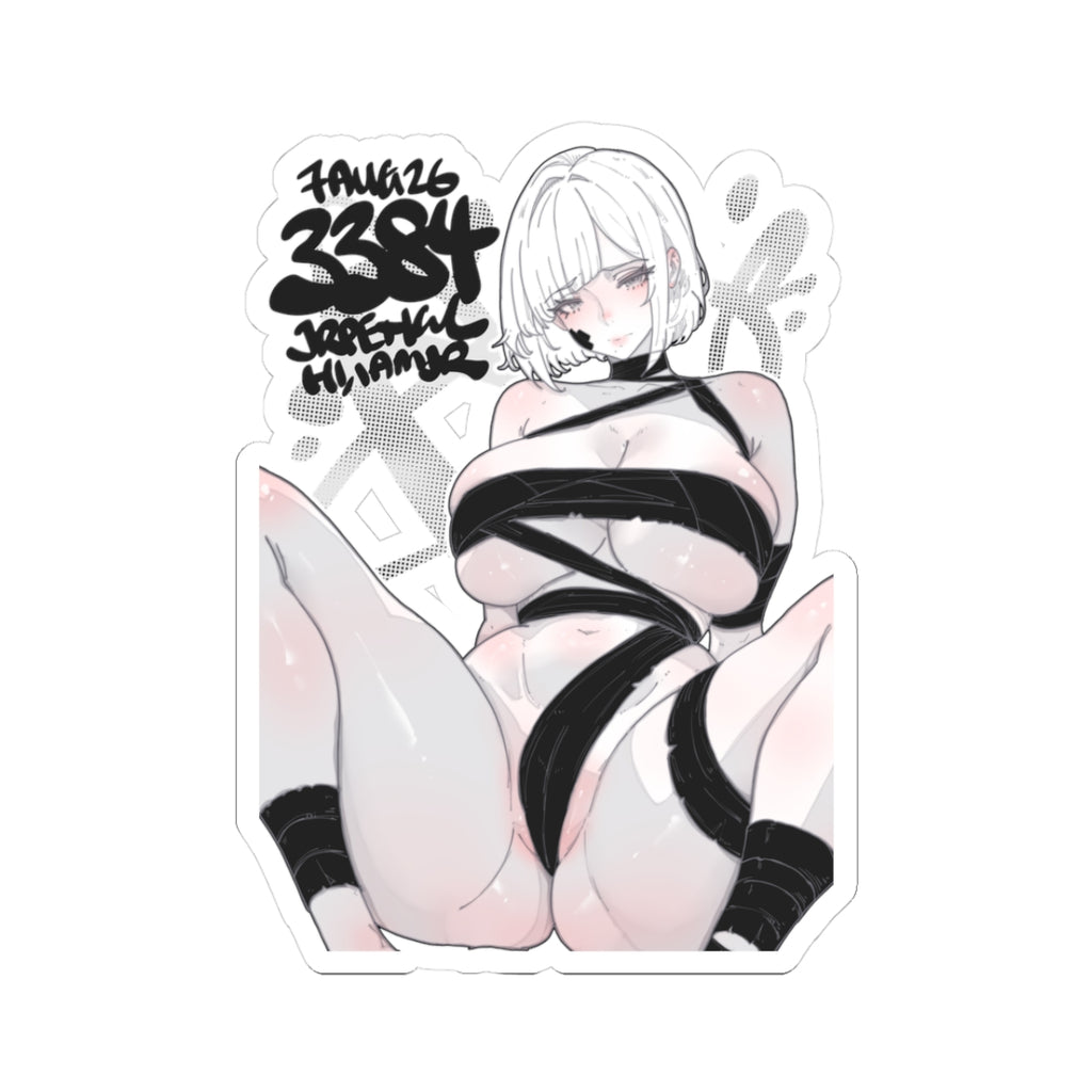 3834 - 黑 / Black v1 Stickers