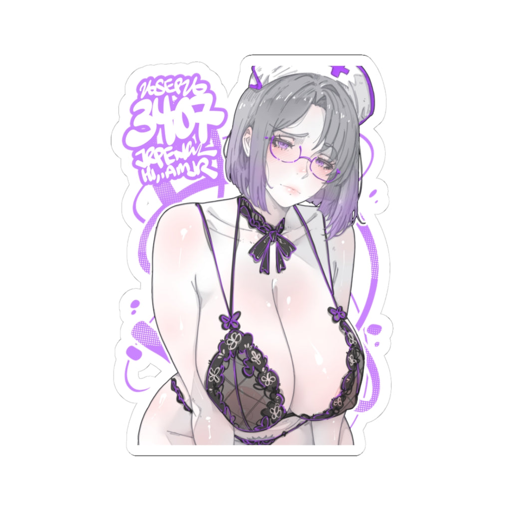 3407 - 紫 / Purple v2 Stickers