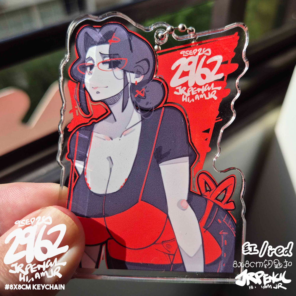 2962 - 红/ red Keychains