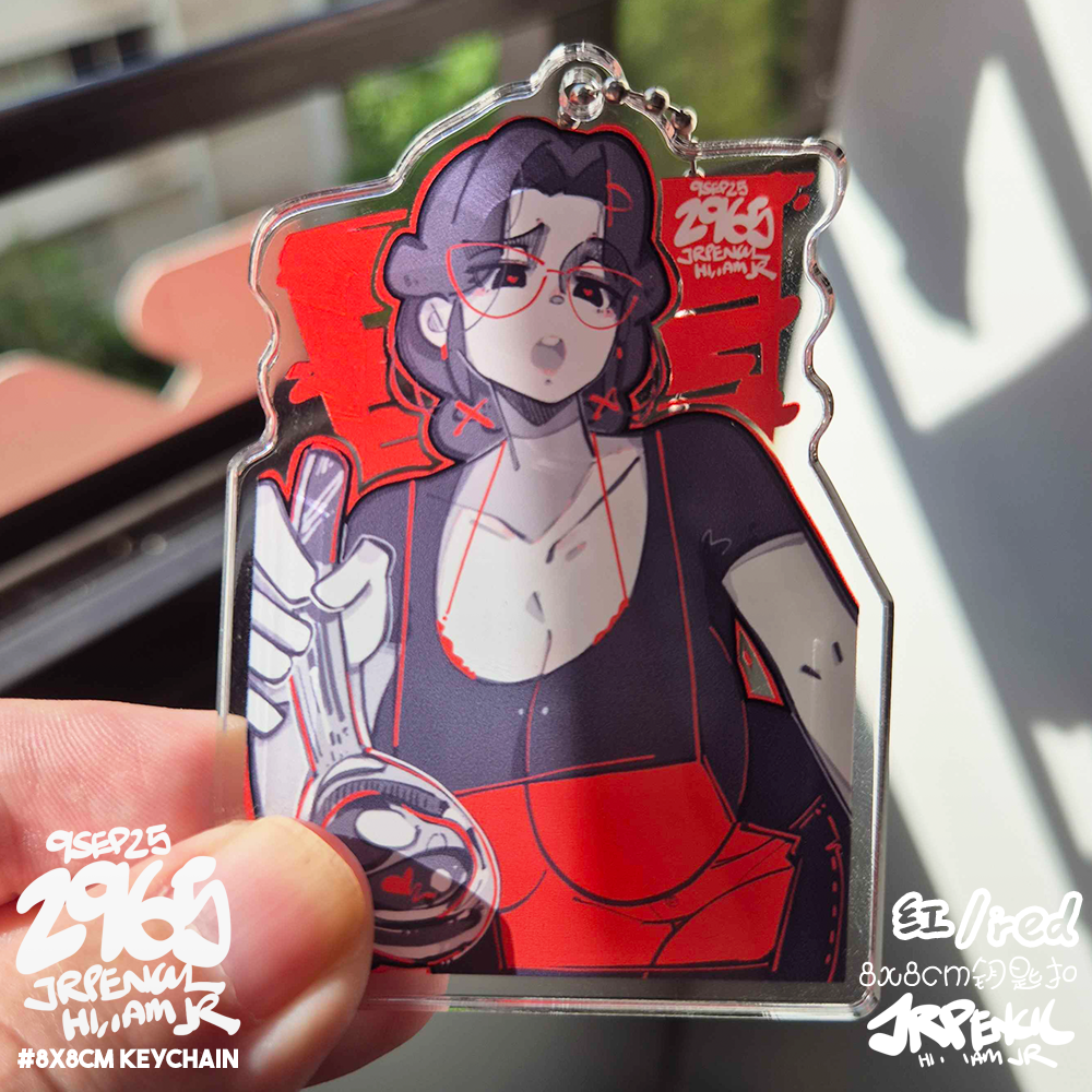2965 - 红/ red Keychains