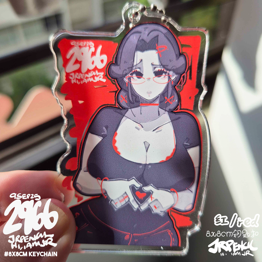 2966 - 红/ red Keychains