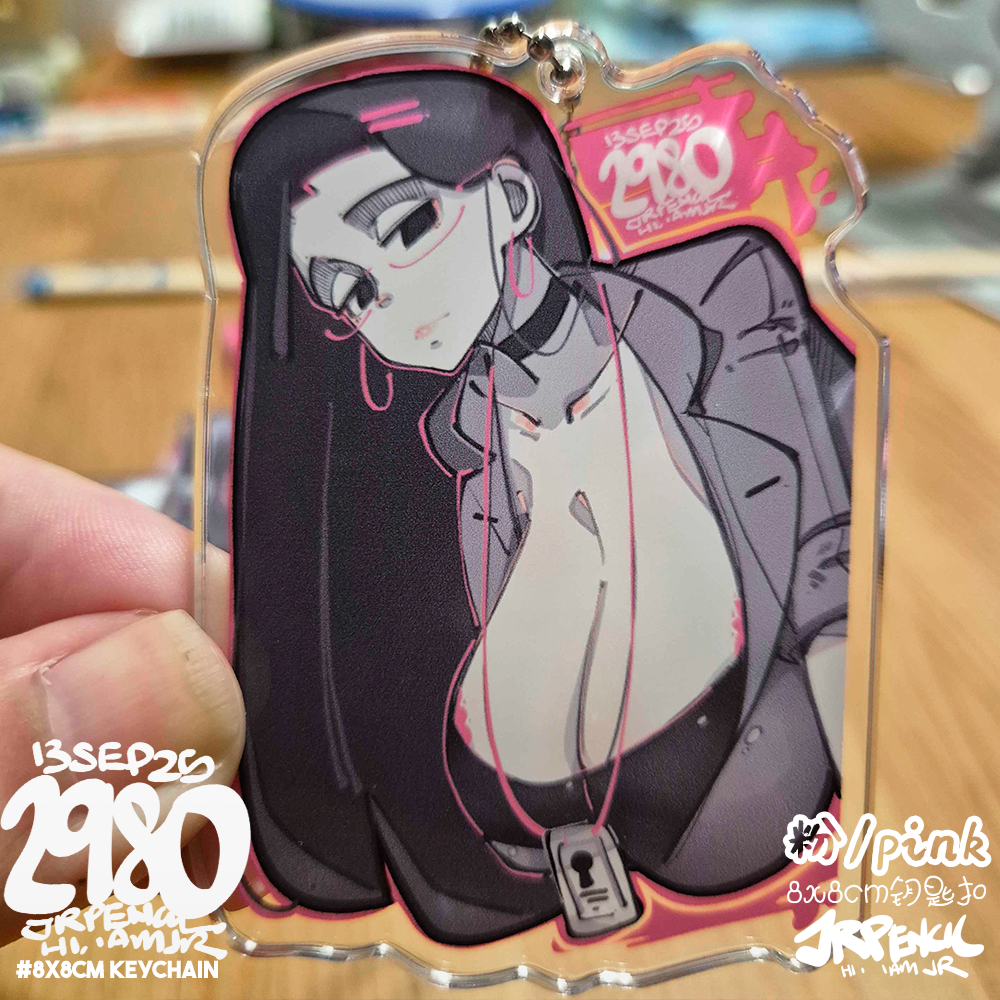 2980 - 粉 / pink Keychains