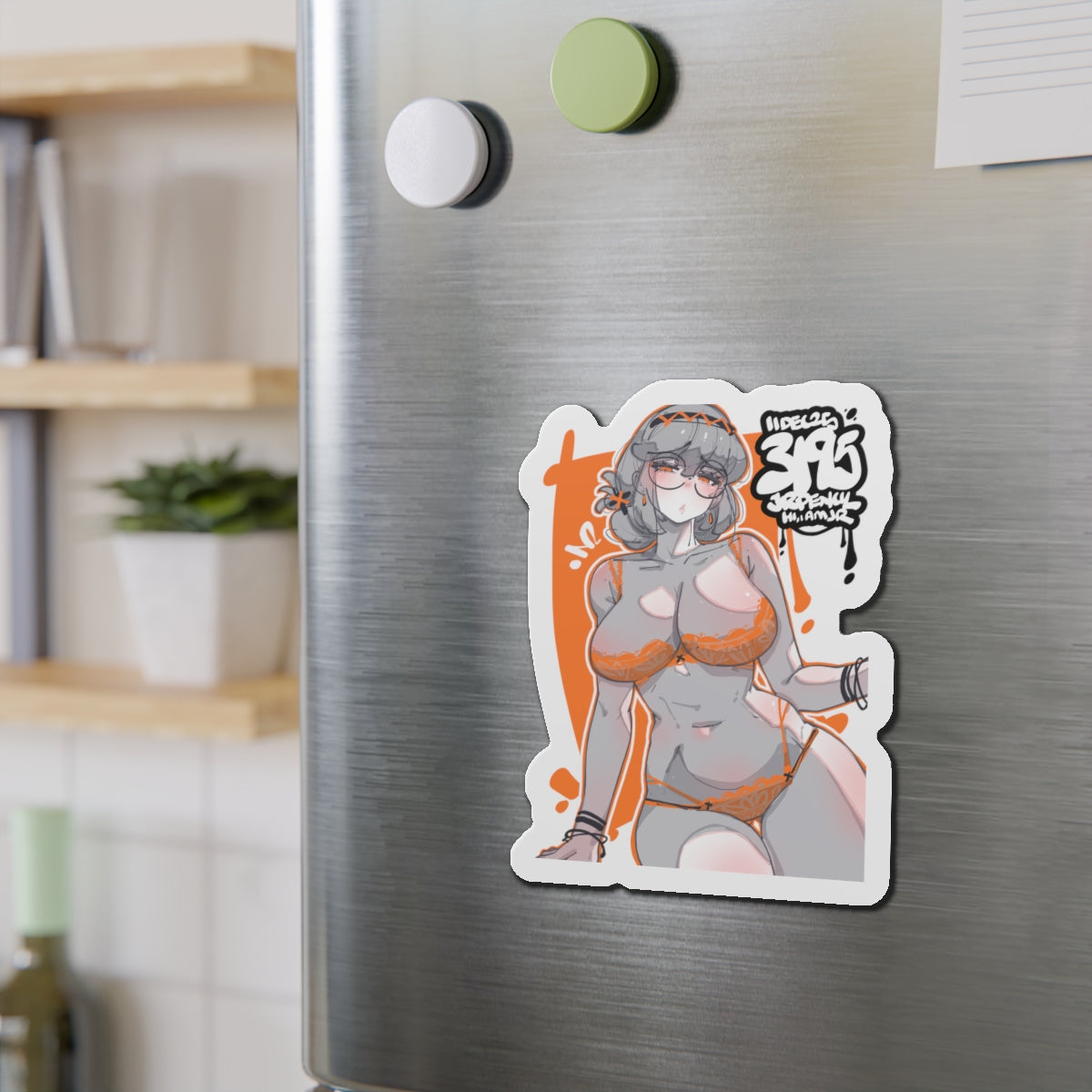 3195 - 橙 / orange v2 Magnets