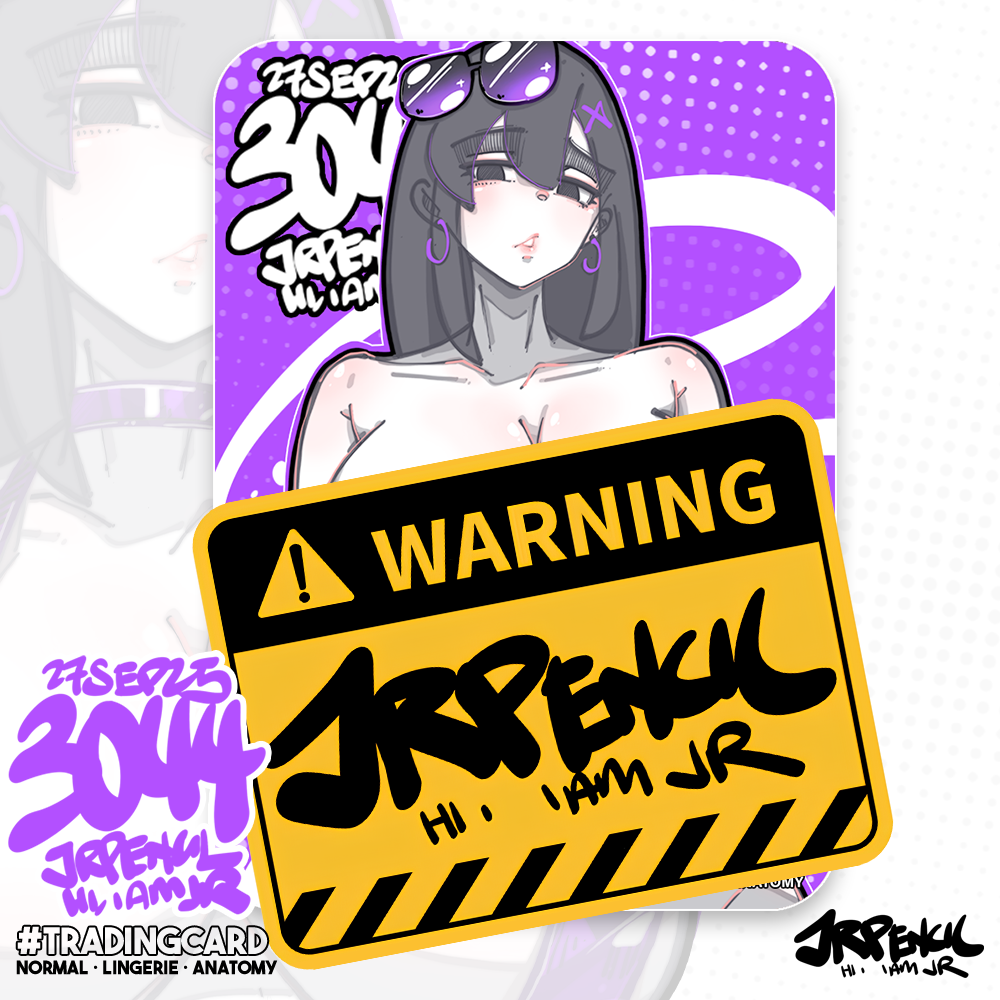 3044 - 紫 / Purple Trading Cards